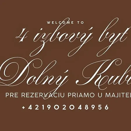 4 Izbovy V Centre Dolneho Kubina Alsókubin